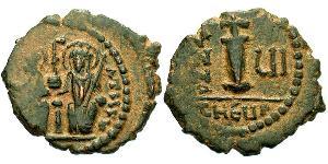  Decanummium Impero bizantino (330-1453) Bronzo Giustino II (520-578)