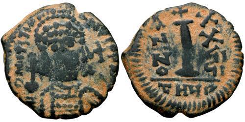  Decanummium Impero bizantino (330-1453) Bronzo Giustiniano I (482-565)