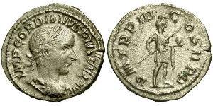  Denario Impero romano (27BC-395) Argento Gordiano III(225-244)