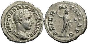  Denario Impero romano (27BC-395) Argento Gordiano III(225-244)