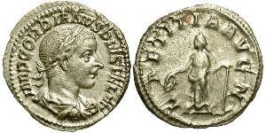  Denario Imperio romano (27BC-395) Plata Gordiano III(225-244)