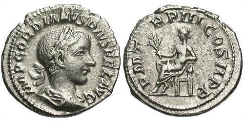  Denario Imperio romano (27BC-395) Plata Gordiano III(225-244)