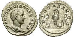  Denarius Römische Kaiserzeit (27BC-395) Silber Gordian III.(225-244)