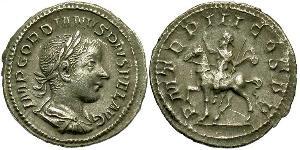  Denarius Römische Kaiserzeit (27BC-395) Silber Gordian III.(225-244)