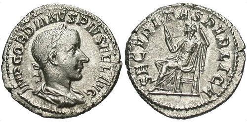  Denarius Römische Kaiserzeit (27BC-395) Silber Gordian III.(225-244)