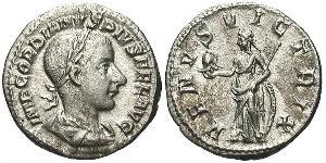  Denarius Roman Empire (27BC-395) Silver Gordian III (225-244)