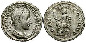  Denarius Roman Empire (27BC-395) Silver Gordian III (225-244)