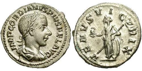  Denarius Roman Empire (27BC-395) Silver Gordian III (225-244)