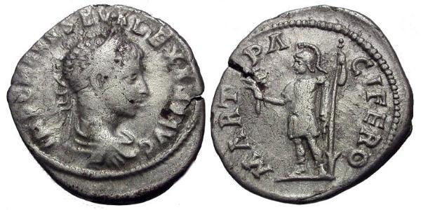  Denarius Roman Empire (27BC-395) Silver Severus Alexander (208-235)