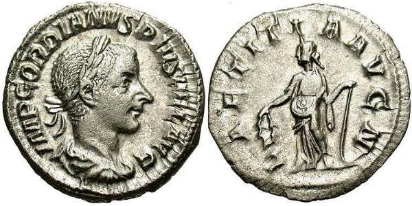  Denarius Roman Empire (27BC-395) Silver Gordian III (225-244)