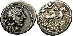  Denarius Roman Republic (509BC-27BC) Silver 