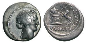  Denarius Roman Republic (509BC-27BC) Silver 