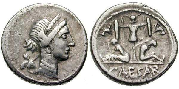  Denarius 罗马共和国 (509 BC - 27 BC)  