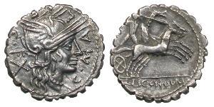  Denarius 罗马共和国 (509 BC - 27 BC) 銀 