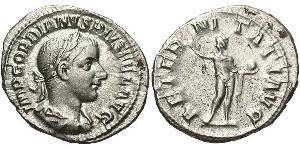  Denarius 羅馬帝國 銀 戈爾迪安三世(225-244)