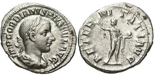  Denarius 羅馬帝國 銀 戈爾迪安三世(225-244)