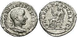  Denier Empire romain (27BC-395) Argent Gordien III(225-244)