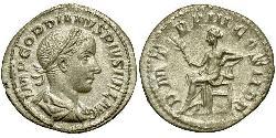 Denier Empire romain (27BC-395) Argent Gordien III(225-244)