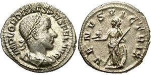  Denier Empire romain (27BC-395) Argent Gordien III(225-244)