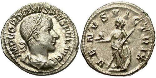  Denier Empire romain (27BC-395) Argent Gordien III(225-244)