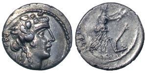  Denier République romaine (509BC-27BC) Argent 
