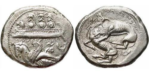  Dishekel Grèce antique (1100BC-330) Argent 