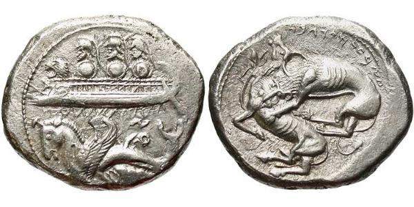  Dishekel Древняя Греция (1100BC-330) Серебро 