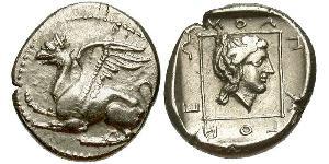  Drachm Grecia antica (1100BC-330) Argento 