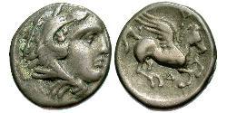  Drachm Antigua Grecia (1100BC-330) Plata 