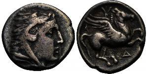  Drachm Antigua Grecia (1100BC-330) Plata 