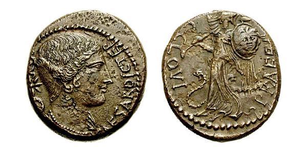  Dupondius 罗马共和国 (509 BC - 27 BC) 黃銅 
