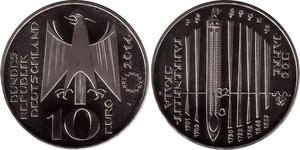  Euro Federal Republic of Germany (1990 - ) Silver 