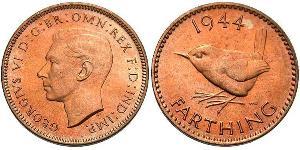  Farthing Reino Unido (1922-) Bronce Jorge VI (1895-1952)