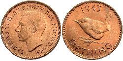  Farthing United Kingdom (1922-) 青铜 乔治六世 (1895-1952)