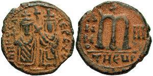  Follis Imperio bizantino (330-1453) Bronce Phocas(?-610)