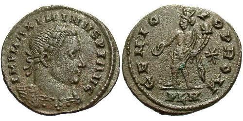  Follis Imperio romano (27BC-395) Bronce Maximino II (270 - 313)