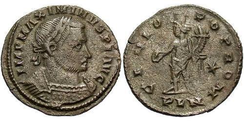  Follis Imperio romano (27BC-395) Bronce Maximino II (270 - 313)