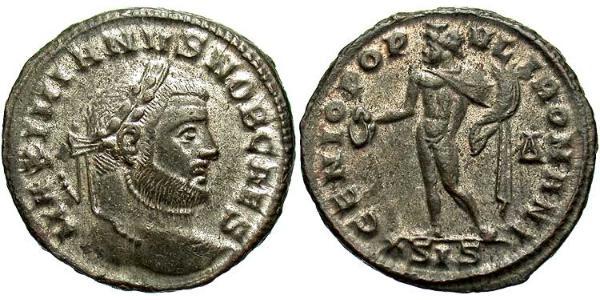  Follis Imperio romano (27BC-395) Bronce Galerio Maximiano (260-311)