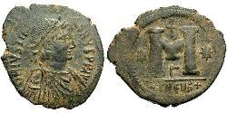  Follis Byzantine Empire (330-1453) Bronze Justinian I (482-565)