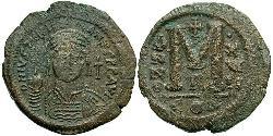  Follis Byzantine Empire (330-1453) Bronze Justinian I (482-565)