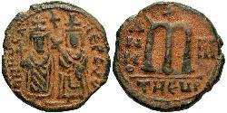  Follis Byzantine Empire (330-1453) Bronze Phocas(?-610)