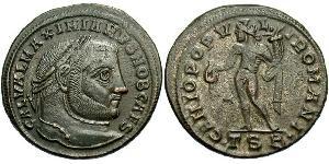  Follis Empire romain (27BC-395) Bronze Maximien Galère (260-311)