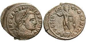  Follis Empire romain (27BC-395) Bronze Maximin II (270 - 313)