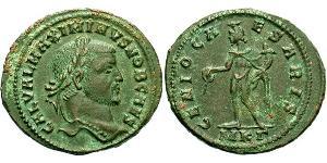  Follis Roman Empire (27BC-395) Bronze Maximinus II (270 - 313)