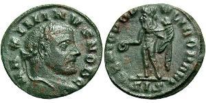  Follis Roman Empire (27BC-395) Bronze Maximinus II (270 - 313)