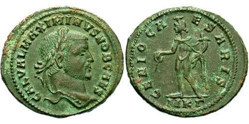  Follis Roman Empire (27BC-395) Bronze Maximinus II (270 - 313)