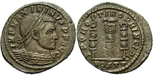  Follis Römische Kaiserzeit (27BC-395) Bronze Maximinus II (270 - 313)