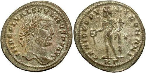  Follis Weströmisches Reich (285-476) Bronze Severus II (?- 307)