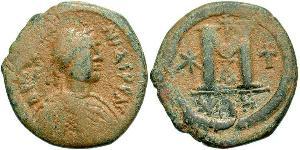  Follis Impero bizantino (330-1453) Bronzo Giustiniano I (482-565)