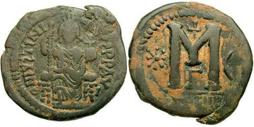  Follis Impero bizantino (330-1453) Bronzo Giustiniano I (482-565)